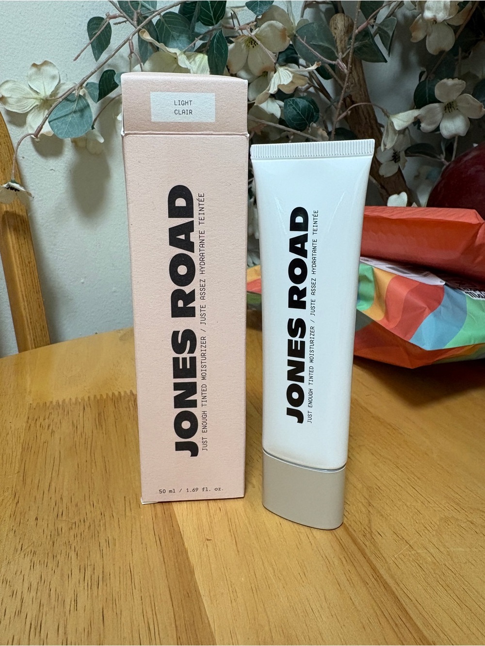 Jones Road Just Enough Tinted Moisturizer ~ LIGHT 1.69floz/50mL - BNIB, Sealed